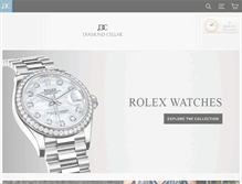 Tablet Screenshot of diamondcellar.com
